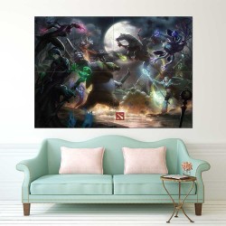 Dota 2 Clash of Heroes  Wand-Kunstdruck Riesenposter (P-2510)