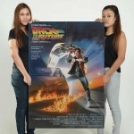 Back to the Future Movie Block Giant Wall Art Poster