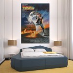 Back to the Future Movie Block Giant Wall Art Poster