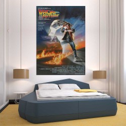 Back to the Future Movie Block Giant Wall Art Poster (P-2517)