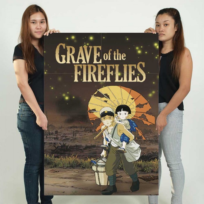 Pop Culture Graphics MOV502576 Grave of the Fireflies Tombstone