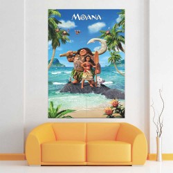 Disney Vaiana Moana Film  Wand-Kunstdruck Riesenposter (P-2520)