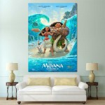 Disney Vaiana Moana Film  Wand-Kunstdruck Riesenposter 