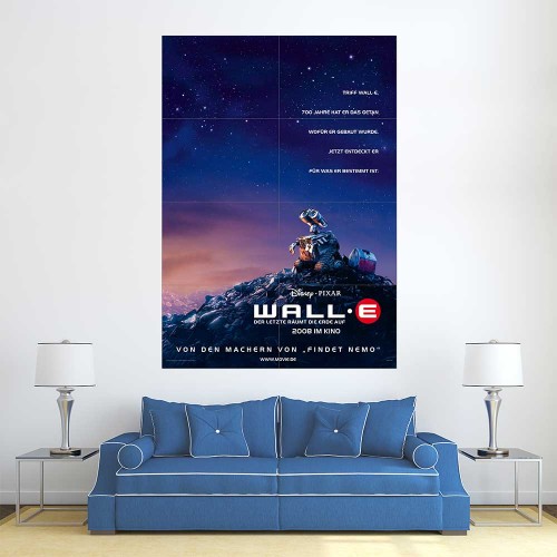 WALL-E Movie Block Giant Wall Art Poster