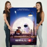 WALL-E und EVE Film  Wand-Kunstdruck Riesenposter 