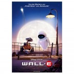 WALL-E und EVE Film  Wand-Kunstdruck Riesenposter 