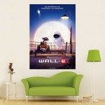 WALL-E und EVE Film  Wand-Kunstdruck Riesenposter 