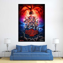 Stranger Things TV Series Season 2  Wand-Kunstdruck Riesenposter (P-2527)