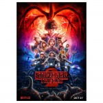 Stranger Things TV Series Season 2  Wand-Kunstdruck Riesenposter 