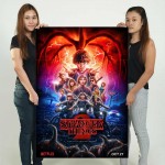 Stranger Things TV Series Season 2  Wand-Kunstdruck Riesenposter 