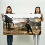 Cowboy The Magnificent Seven   Wand-Kunstdruck Riesenposter 