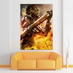 Metal Gear Rising Revengeance Block Giant Wall Art Poster