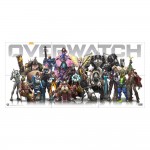 โปสเตอร์ ขนาดใหญ่ เกมส์  Overwatch all Heroes