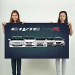 Honda Civic Type R Generation Block Giant Wall Art Poster 