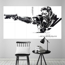 Metal Gear Solid V 5 The Phantom Pain  Block Giant Wall Art Poster (P-2550)