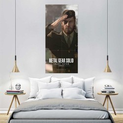 Metal Gear Solid Snake Big Boss Block Giant Wall Art Poster (P-2556)