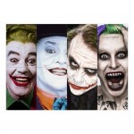 Joker Batman 1966 - 2016 Wand-Kunstdruck Riesenposter