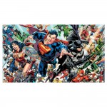 DC Superhero Univeres Block Giant Wall Art Poster 