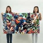 DC Superhero Univeres Block Giant Wall Art Poster 