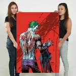 Joker with Dragon Tattoo Block Giant Wall Art Poster