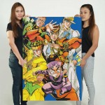 Jojo's Bizarre Adventure Diamond Is Unbreakable Block Giant Wall Art Poster