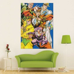 Jojo's Bizarre Adventure Diamond Is Unbreakable  Wand-Kunstdruck Riesenposter (P-2580)