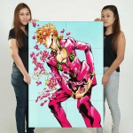 Jojo's Bizarre Adventure Golden Wind Block Giant Wall Art Poster