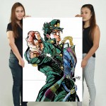 Jojo's Bizarre Adventure Jotaro Kujo  Wand-Kunstdruck Riesenposter 