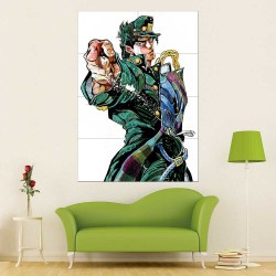 Jojo's Bizarre Adventure Jotaro Kujo  Wand-Kunstdruck Riesenposter (P-2586)