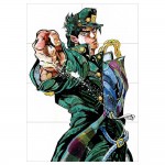 Jojo's Bizarre Adventure Jotaro Kujo  Wand-Kunstdruck Riesenposter 