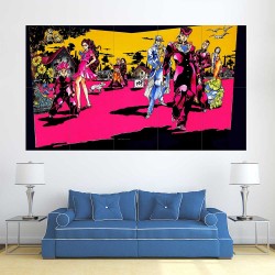 Jojo's Bizarre Adventure Diamond Is Unbreakable  Wand-Kunstdruck Riesenposter (P-2590)