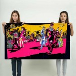 Jojo's Bizarre Adventure Diamond Is Unbreakable  Wand-Kunstdruck Riesenposter 