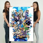 Jojo's Bizarre Adventure All Star Battle Block Giant Wall Art Poster