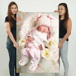 Kinder Baby Bilder serie 2  Wand-Kunstdruck Riesenposter 