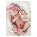 Kinder Baby Bilder serie 7  Wand-Kunstdruck Riesenposter 