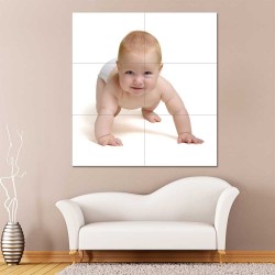 Kids Baby Children Picture serie 17 Block Giant Wall Art Poster (P-2610)