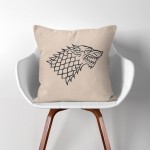 House Stark Sigil Game of Thrones Kissenbezüge  Kissenhüllen