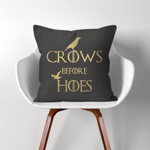 Crows Before Hoes Game of thrones Kissenbezüge  Kissenhüllen