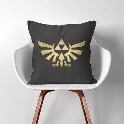 ปลอกหมอนอิง ภาพ เกมส์ Legend of Zelda Triforce  (PW-0055)