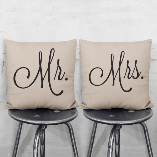 ปลอกหมอนคู่รัก มิสเตอร์ แอนด์ มิสซิส  Mr. and Mrs.