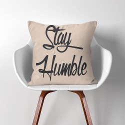 ปลอกหมอนอิง ภาพ Stay Humble  (PW-0108)