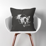 Boston Terriers Dog V.3 Linen Cotton throw Pillow Cover