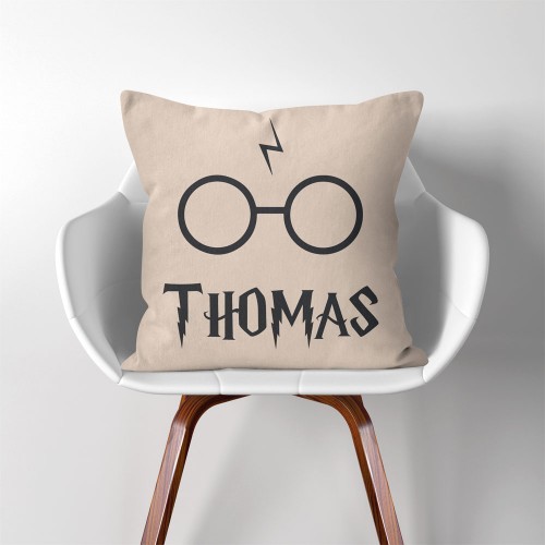 ปลอกหมอนใส่ขื่อได้  Personalized Name Harry Potter Inspiration