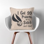 Harry potter Quote  Linen Cotton throw Pillow Cover