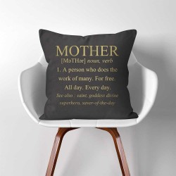 Definition of Mother Mutter Geschenk Kissenbezüge & Kissenhüllen (PW-0335)