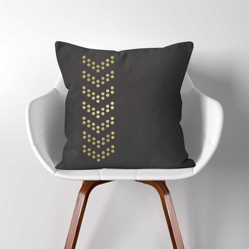 Arrow Line  Linen Cotton throw Pillow Cover