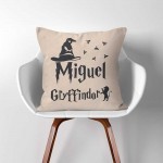 Personalized Name Sorting Hat Gryffindor Harry Potter throw Pillow Cover