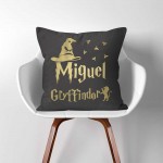 Personalized Name Sorting Hat Gryffindor Harry Potter throw Pillow Cover