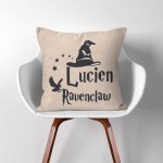 Personalized Name Sorting Hat Ravenclaw Harry Potter throw Pillow Cover