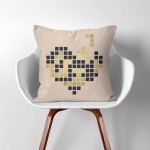 Heart  Linen Cotton throw Pillow Cover